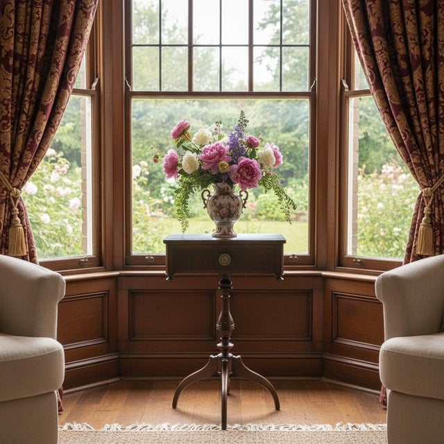 Early 20th Century Antique Berkey & Gay Mohogany Pedestal Table c.1900-Side-Victorian-Colonial For Sale - Image 5 of 15