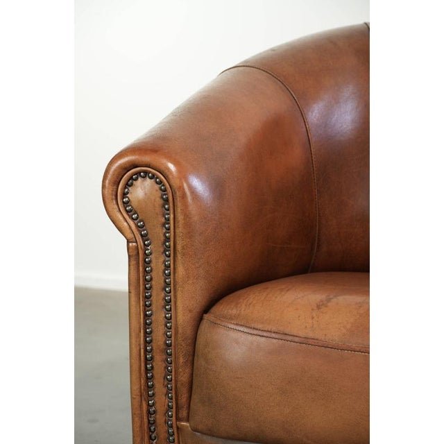 English Sheepskin Club Armchairs, Set of 2 For Sale - Image 11 of 16