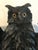 The bronze owl may be part of a pair of bookends but I have only one. Owl has amber - yellow glass eyes Total size: is...