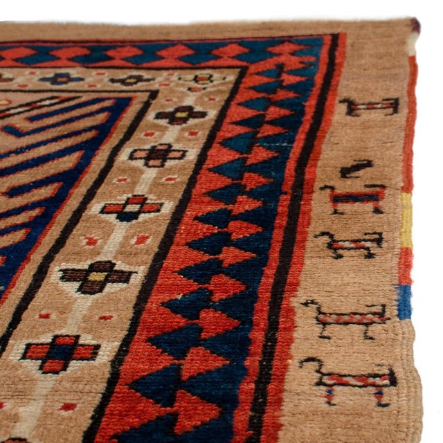 19th Century Serab Runner-3'6" X 10'9" For Sale In Savannah - Image 6 of 6