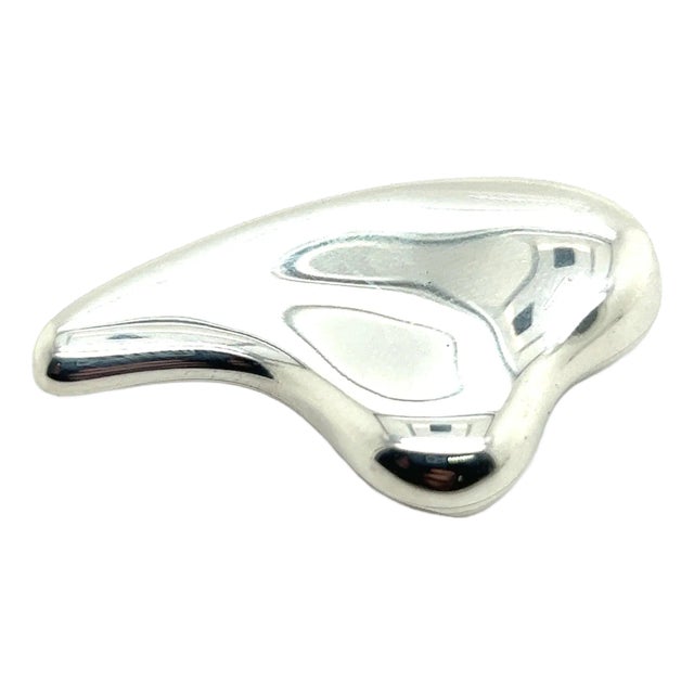 1990s Tiffany & Co Estate Money Clip Silver By Elsa Peritte For Sale