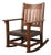 Gustav Stickley Antique Mission Oak Arts & Crafts Rocking Chair, Circa 1910 For Sale