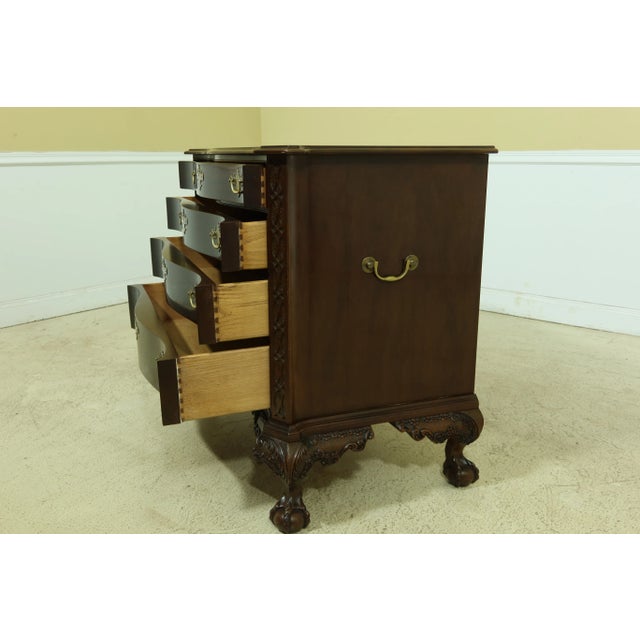 1970s Sutton Ball & Claw Mahogany Needham Chest For Sale - Image 5 of 13