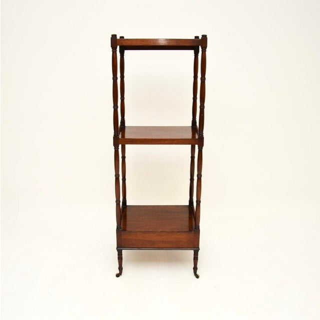 Antique Georgian Whatnot Stand, 1810s For Sale - Image 3 of 11