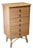Rattan Chest of Drawers attributed to Adrien Audoux and Frida Minet, 1960s For Sale