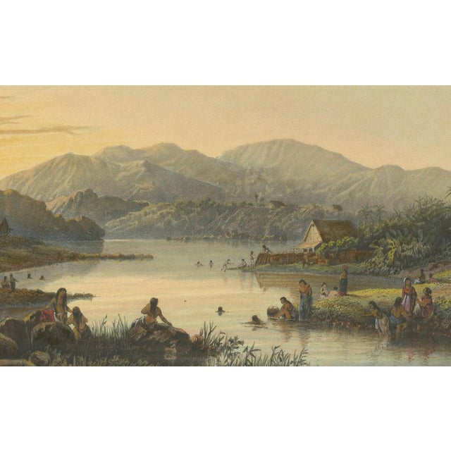 J.C. Greive Jr. after Abram Salm, The Bathing Place of Wendit, 1872, Lithograph on Paper For Sale - Image 3 of 10