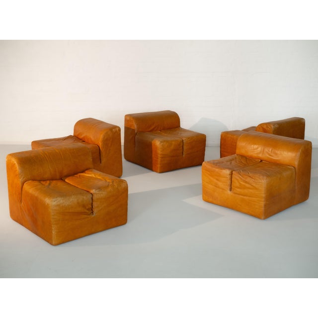 Mid-Century Modern Ipercubo 200 Sofa for Driade, Set of 5 For Sale - Image 3 of 12