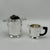 Art Deco Period Sterling Silver Five Piece Tea Coffee Service Belgium circa 1930 For Sale - Image 4 of 9