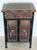 Sweet chinoiserie style faux bamboo cabinet. Useful piece for a variety of places in your home. One drawer and one...