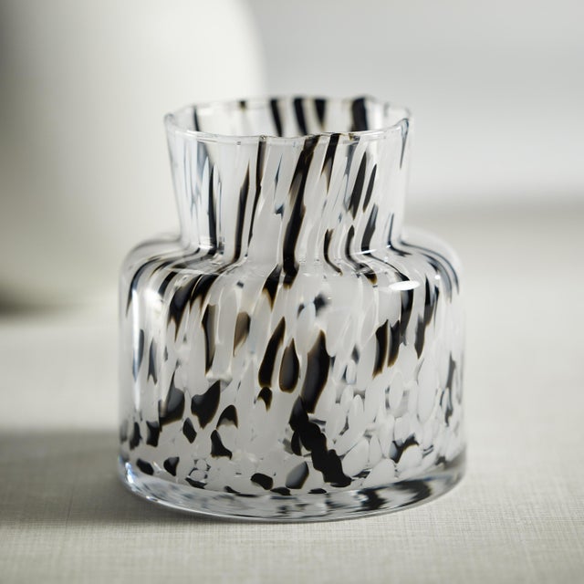 Contemporary Bickley Confetti Glass Vase For Sale - Image 3 of 4