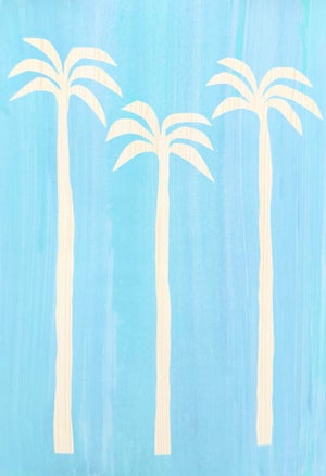 Estil Palm Collage II on Paper