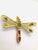 Bochic “Orient” Vintage Multi Color Sapphire & Ruby Brooch Set In 18K Gold & Sil For Sale In New York - Image 6 of 7