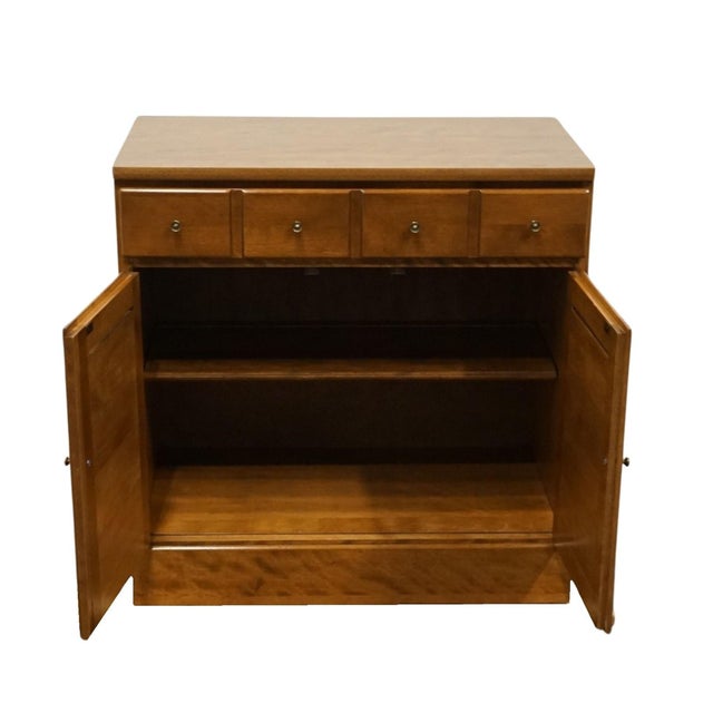 Ethan Allen Heirloom Nutmeg Maple CRP Custom Room Plan 30" Shutter Door Cabinet 10-4511p For Sale - Image 13 of 14