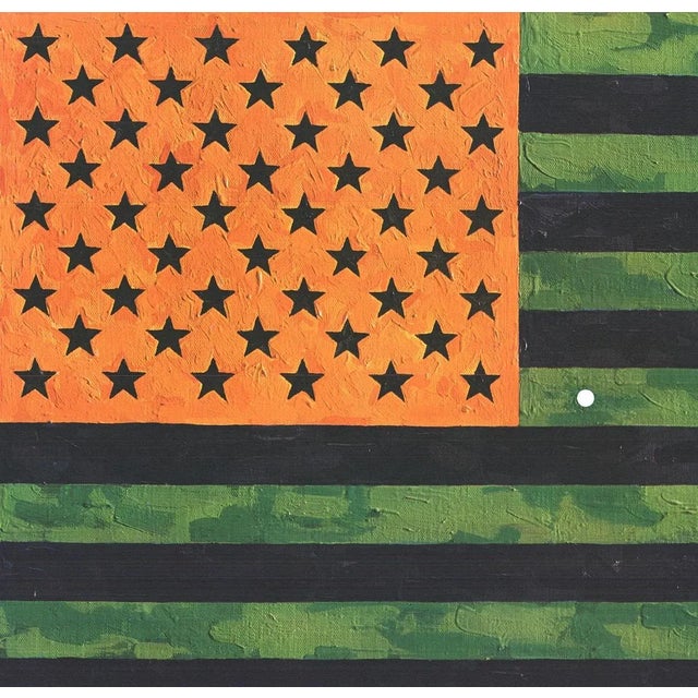 Mid-Century Modern 1969 Jasper Johns Moratorium Lithograph Poster For Sale - Image 3 of 4