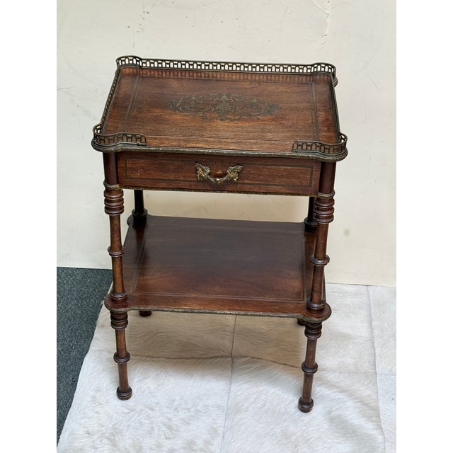 Design Plus Gallery presents a Nightstand from the 19th Century. Completely charming and suitable for a variety of...