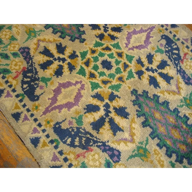 Early 20th Century Irish Donegal Arts & Crafts Carpet (3'6" x 11'2" -107 x 341 ) For Sale - Image 4 of 5