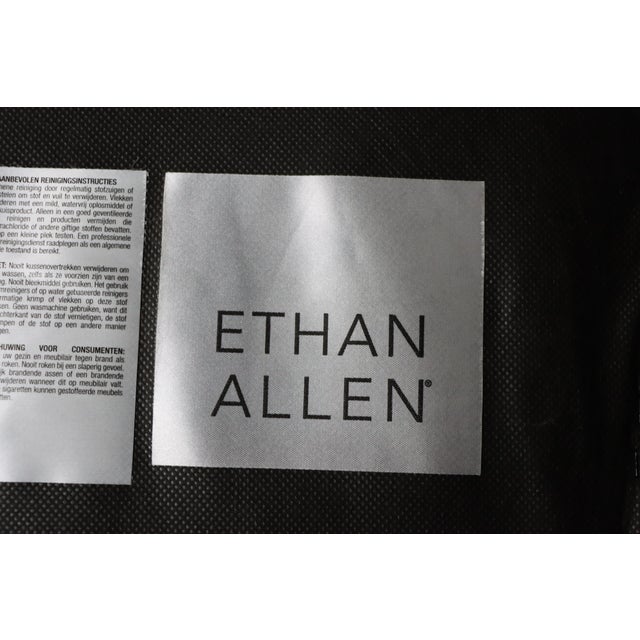 Ethan Allen Cherry Lolling Chairs- Pair For Sale - Image 15 of 17