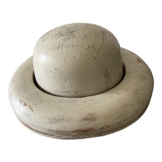 Antique Hat Mold Block Form For Sale