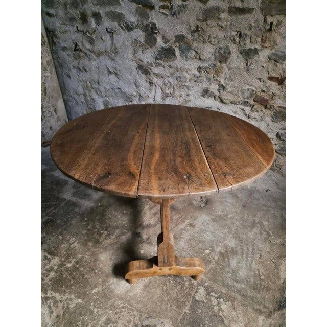 Antique Oak Wine Table, Burgundy, France, 1830 For Sale - Image 10 of 18