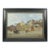 Street View in France, Oil on Canvas Painting by Renzo Gori For Sale