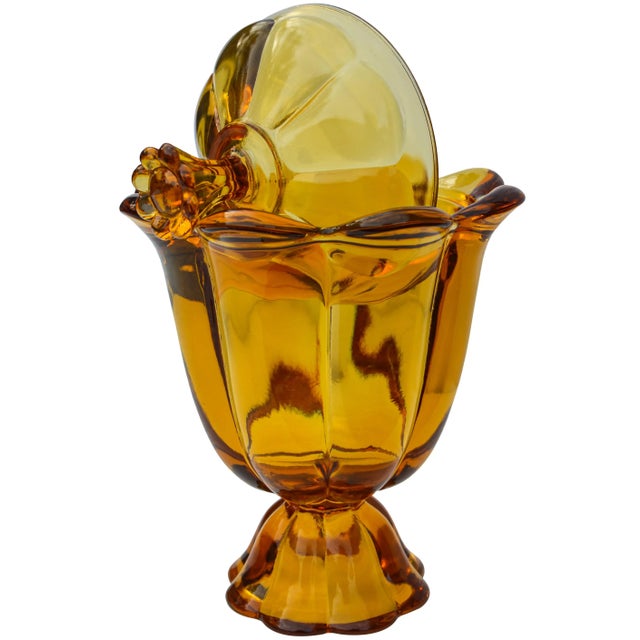 Mid-Century Modern Midcentury Candy Dish W/ Details For Sale - Image 3 of 7