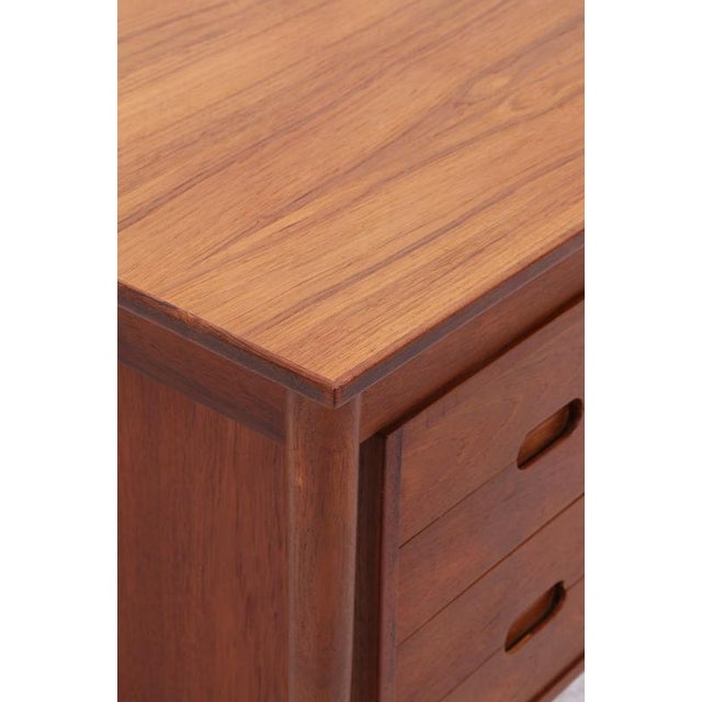 Vintage Danish Teak Desk For Sale - Image 8 of 16