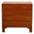 English 19th Century Teak Campaign Chest with Five Drawers and Brass Hardware For Sale