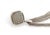 Mid 20th Century Rina Limor 18k White Gold Chalcedony Diamond Pendant Chain Necklace For Sale - Image 4 of 7