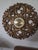 Add a striking statement piece to your interior with this exceptional mid-century Hollywood Regency wall clock. Circa...