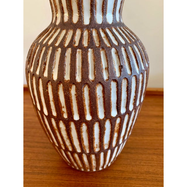 Mid Century Modern Modernist California Pottery Artist Signed and