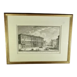 Etching of Palazzo Corsini 18th Century