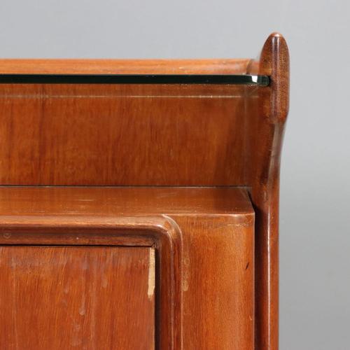 Brown Bedside Tables, 1950s-1960s, Set of 2 For Sale - Image 8 of 12