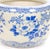 Asian Blue and White Porcelain Planter / Fish Bowl, Late 20th Century For Sale In New York - Image 6 of 9