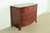 National Furniture Company Federal Inlaid Mahogany Bow Front Dresser Chest by National Furniture, Circa 1960s For Sale - Image 4 of 13