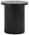Ekon Round End Table in Black For Sale - Image 9 of 9