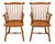 Pair of Vintage Stickley Windsor Armchairs For Sale