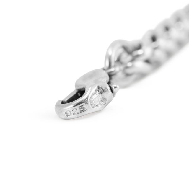 Metal James Avery 925 Sterling Silver Key of Faith Heart Cross Charm Pendant Necklace For Sale - Image 7 of 8
