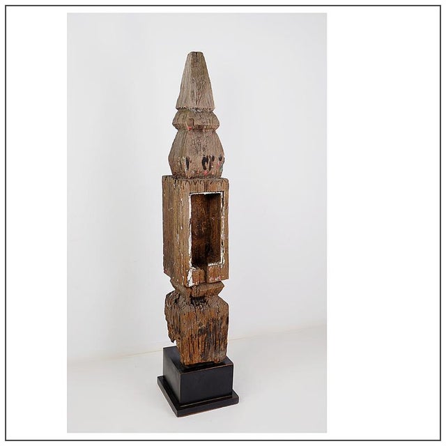 19th Century Thai Carved Wooden Stupa For Sale - Image 14 of 14