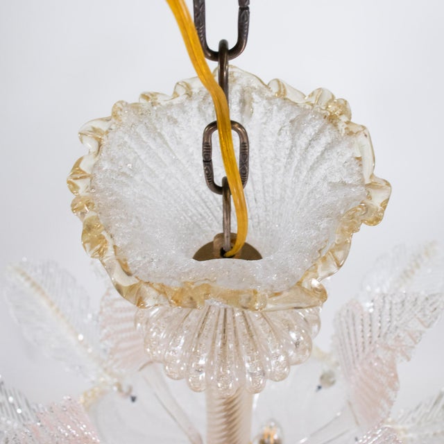 Large Vintage Murano in the Style of Ercole Barovier For Sale In Chicago - Image 6 of 12