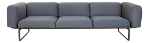 Fabric 8 Four-Seater Sofa in Blue Grey from Cassina