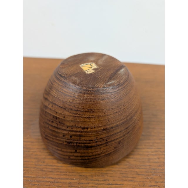Mid 20th Century 1960s Mid-Century Modern Sculptural Organic handCarved Centerpiece Bowl For Sale - Image 5 of 6