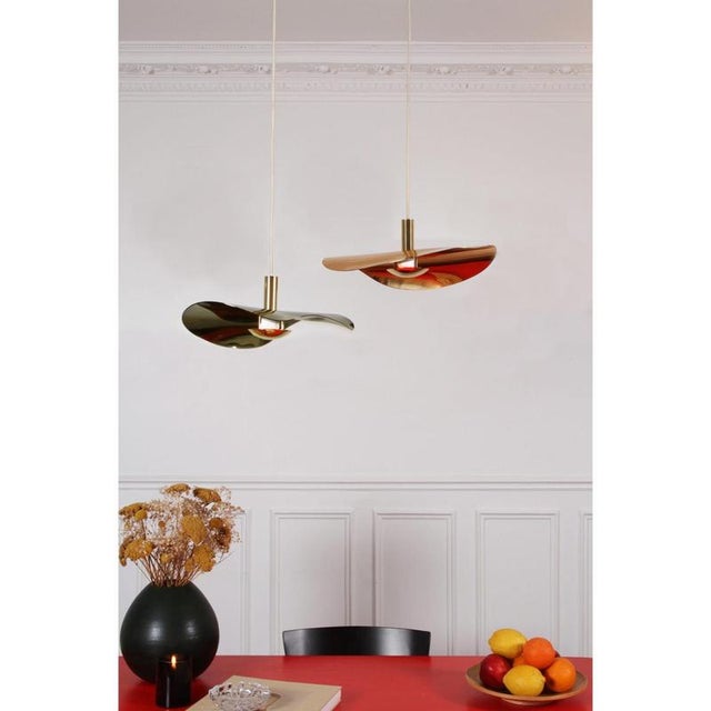 Not Yet Made - Made To Order Curve Loie Pendant Lamp by Jennifer Midoz For Sale - Image 5 of 9