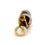 Mid 20th Century Aaron Basha 18k Yellow Gold Diamond Enamel Leopard Shoe Charm Pendant For Sale In Miami - Image 6 of 7