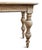 Tan Washed Ball Leg Console Table For Sale - Image 8 of 8