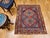 19th Century Handwoven Anatolian Village Rug, Caucasian Design Wool, 4' x 5' For Sale - Image 9 of 18