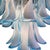 Murano Light Blue Opaline Glass Chandelier from Justfurnituress SRL For Sale - Image 10 of 15
