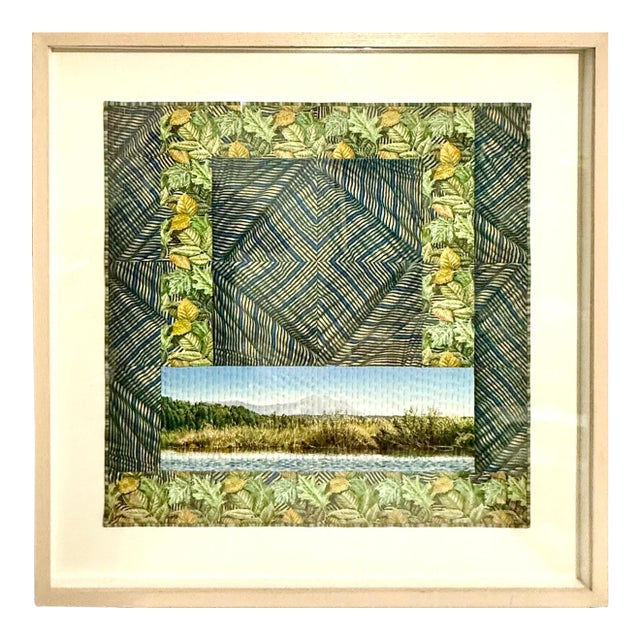 Gayle Fraas & Duncan Slade, Textile Art Quilt Dye Painting Tapestry Mixed Media Gayle Fraas & Duncan Slade, 2002 For Sale