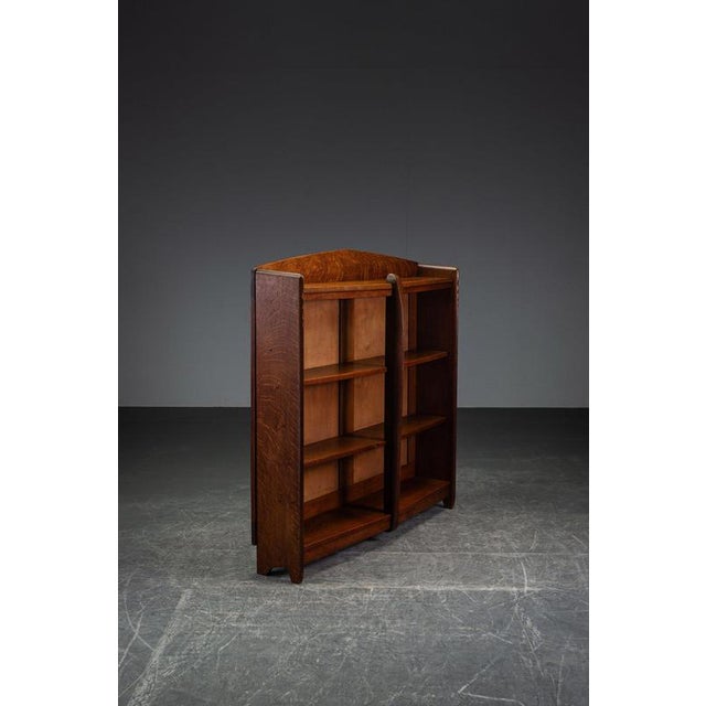 1920s Amsterdam School Shelving Unit, 1920s For Sale - Image 5 of 16