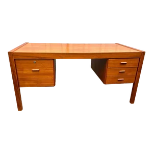 Mid Century Modern Danish Teak Desk.