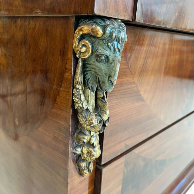 Single 18th Century Mahogany Chest For Sale - Image 9 of 12